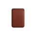 Apple kožená peněženka s MagSafe cihlově hnědá