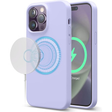 ELAGO silikonový kryt s MagSafe pro iPhone 14 Pro Max fialový