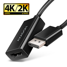 AXAGON RVD-HI20N, DisplayPort -> HDMI 2.0b redukce / adaptér, 4K/60Hz