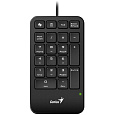 GENIUS Numerická klávesnice NumPad 125, Drátová USB-C, černá