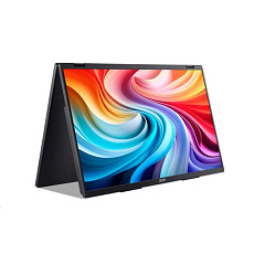 ACER LCD PD193QEbmiuux DUAL SCREEN,47cm (18.5") FHD,100Hz,250nits,Vesa,Repro,Audio,HDMI,USB,Pivot,Black