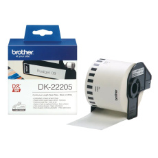 BROTHER -poškozený obal- DK-22205 papírová role 62mm x 30m BROTHER -poškozený obal- DK-22205 papírová role 62mm x 30m