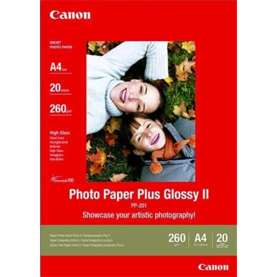 Canon fotopapír PP-201 A4, 20ks, lesklý, 275g/m