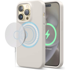 ELAGO silikonový kryt s MagSafe pro iPhone 14 Pro šedý