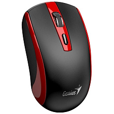 GENIUS myš ECO-8150/ 1200 dpi/ bezdrátová/ dobíjecí/ Copilot/ černo-červená