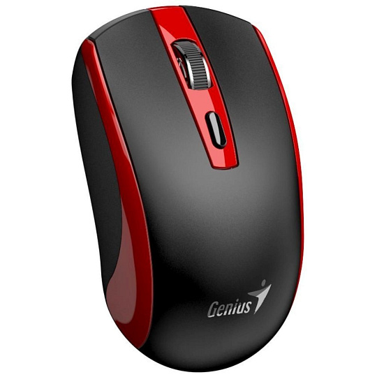 GENIUS myš ECO-8150/ 1200 dpi/ bezdrátová/ dobíjecí/ Copilot/ černo-červená GENIUS myš ECO-8150/ 1200 dpi/ bezdrátová/ dobíjecí/ Copilot/ černo-červená
