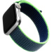 FIXED Nylon Strap nylonový pásek pro Apple Watch 38/40/41mm neonově modrý