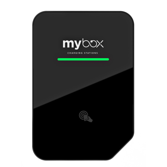 MyBox PLUS max. výkon 1 x 22 kW zásuvka + RFID čtečka + 2 karty MyBox PLUS max. výkon 1 x 22 kW zásuvka + RFID čtečka + 2 karty