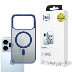 3mk ochranný kryt Frosty MagCase Blue pro Apple iPhone 17 Pro Max