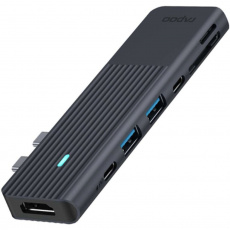 Rapoo UCM-2002 6-in-1 USB-C Multiport Adapter