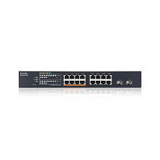 Zyxel XMG1915-18EP, 16-port 2.5GbE, 2 SFP+, 8 x PoE++ 180W Smart Switch, hybird mode, standalone or NebulaFlex Cloud Zyxel XMG1915-18EP, 16-port 2.5GbE, 2 SFP+, 8 x PoE++ 180W Smart Switch, hybird mode, standalone or NebulaFlex Cloud