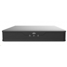 Uniview NVR, 8 kanálů, H.265, 1x HDD (max.6TB), propustnost 64/48Mbps, HDMI, VGA, 2x USB 2.0, audio, ONVIF