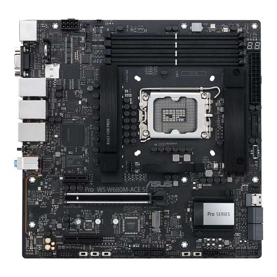 BAZAR - ASUS MB Sc LGA1700 PRO WS W680M-ACE SE, Intel W680, 4xDDR5, 1xDP, 1xHDMI, 1xVGA, 1xmATX, Bez příslušenství BAZAR - ASUS MB Sc LGA1700 PRO WS W680M-ACE SE, Intel W680, 4xDDR5, 1xDP, 1xHDMI, 1xVGA, 1xmATX, Bez příslušenství
