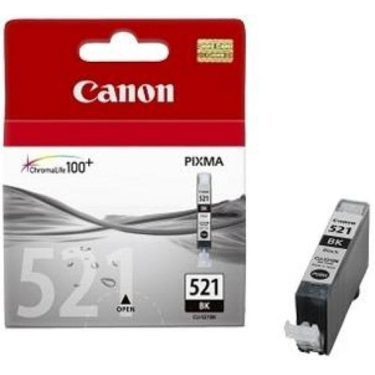- černá inkoustová náplň CANON CLI-521BK (CLI521BK) - černá inkoustová náplň CANON CLI-521BK (CLI521BK)
