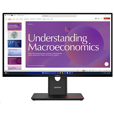 LENOVO LCD T24D-40 - 23.8",IPS,16:9,1920x1080,120Hz,250cd/m2,1500:1,4ms,USB-C(96W PD),HDMI,DP,DPout,DC,USBHub,RJ45,Pivot