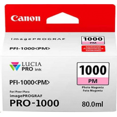 Canon CARTRIDGE PFI-1000 PM photo purpurová pro ImagePROGRAF PRO-1000 (374 str.) Canon CARTRIDGE PFI-1000 PM photo purpurová pro ImagePROGRAF PRO-1000 (374 str.)