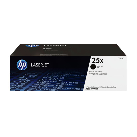 HP 25X Black LJ Toner Cart, CF325X (40,000 pages)