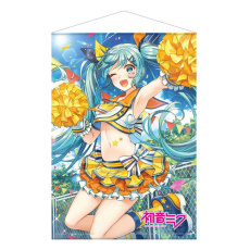 Plátěný plakát Hatsune Miku - Cheerleader (Summer) 50 x 70 cm