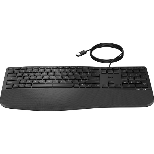 HP 485 Comfort Wired Keyboard- CZ/SK HP 485 Comfort Wired Keyboard- CZ/SK