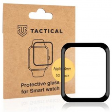 Tactical Glass Shield 5D sklo pro Apple Watch 4/5/6/SE 44mm černé