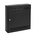 Solarix rozvaděč SOHO LC-18 s lištami 2U, 4U a 11U, 550x550x150mm černá RAL9005 LC-18-55-15-B