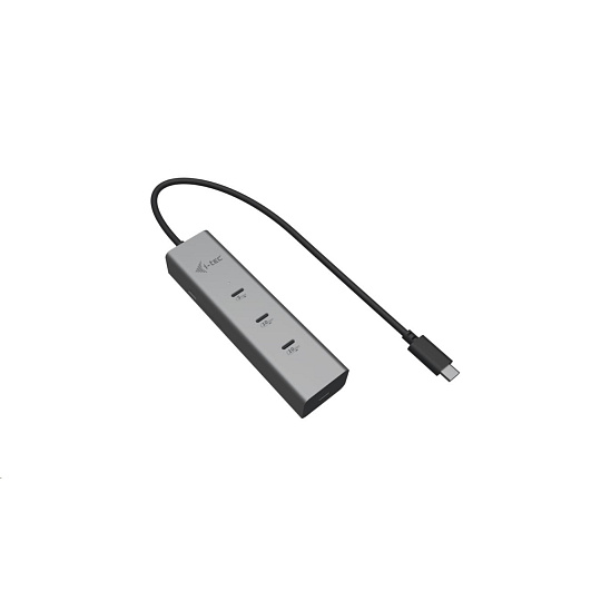 i-tec USB-C Charging Metal HUB 5port with USB-C video 8K, Power Delivery 85W