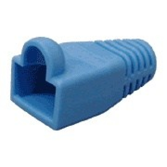 Ochrana pro konektor RJ45, snag-proof - modrá, 100ks Ochrana pro konektor RJ45, snag-proof - modrá, 100ks