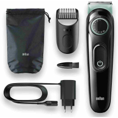 Braun BT3323 zastřihávač vousů, 20 nastavení délky, od 0,5 do 10 mm, čisticí kartáček, černý Braun BT3323 zastřihávač vousů, 20 nastavení délky, od 0,5 do 10 mm, čisticí kartáček, černý