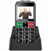 EVOLVEO EasyPhone EB, mobilní telefon pro seniory s nabíjecím stojánkem, stříbrná