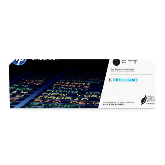 HP 508A Black LJ Toner Cartridge, CF360A (6,000 pages)