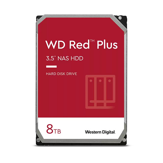 WD RED PLUS NAS WD80EFPX 8TB, SATA III 3.5", 256MB 5400RPM, 215MB/s, CMR WD RED PLUS NAS WD80EFPX 8TB, SATA III 3.5", 256MB 5400RPM, 215MB/s, CMR