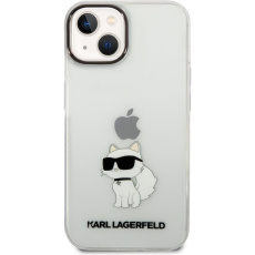 Karl Lagerfeld IML Choupette NFT kryt iPhone 14 Plus čirý