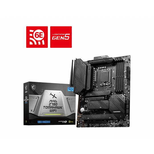 MSI MB Sc LGA1700 MAG Z790 TOMAHAWK WIFI, Intel Z790, 4xDDR5, 1xDP, 1xHDMI, WI-FI MSI MB Sc LGA1700 MAG Z790 TOMAHAWK WIFI, Intel Z790, 4xDDR5, 1xDP, 1xHDMI, WI-FI