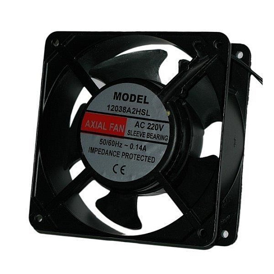 19" ventilace pro nástěnné rozvaděče XtendLan, ventilátor 120mm 19" ventilace pro nástěnné rozvaděče XtendLan, ventilátor 120mm