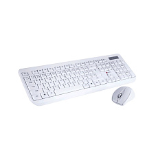 C-TECH Klávesnice KBM-105, drátový combo set s myší, USB, CZ/SK