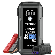 TOPDON Car Jump Starter JumpSurge 1200 PRO, 10000 mAh