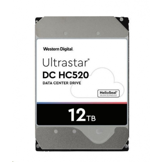 Western Digital Ultrastar® HDD 12TB (HUH721212ALE604) DC HC520 3.5in 26.1MM 256MB 7200RPM SATA 512E SE (GOLD WD121KRYZ) Western Digital Ultrastar® HDD 12TB (HUH721212ALE604) DC HC520 3.5in 26.1MM 256MB 7200RPM SATA 512E SE (GOLD WD121KRYZ)