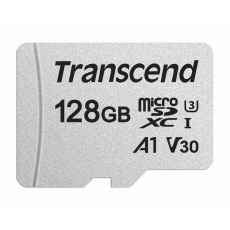 TRANSCEND MicroSDXC karta 128GB 300S, UHS-I U3 V30, bez adaptéru TRANSCEND MicroSDXC karta 128GB 300S, UHS-I U3 V30, bez adaptéru