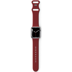 EPICO Silikonový řemínek Apple Watch 42/44/45 mm červený
