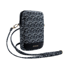 Guess PU G Cube Wallet Phone Bag Zipper černý