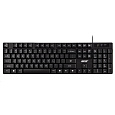 ACER drátová klávesnice AKW100,USB 2.0,5 mil. úhozů,voděodolná,Black