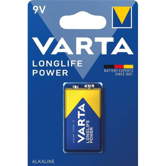 Varta 6LR61/1BP Longlife POWER (HIGH ENERGY) 6LP3146 Varta 6LR61/1BP Longlife POWER (HIGH ENERGY) 6LP3146