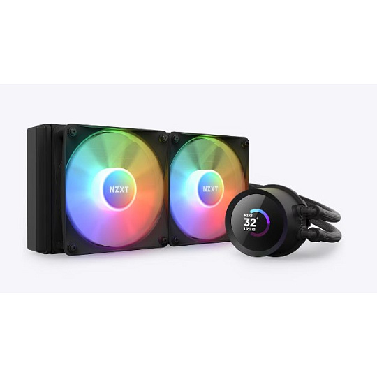 NZXT vodní chladič Kraken 280 RGB / 2x140mm fan / LCD disp. / 6 let / LGA1851 / AM5 NZXT vodní chladič Kraken 280 RGB / 2x140mm fan / LCD disp. / 6 let / LGA1851 / AM5