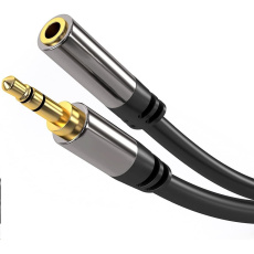 PREMIUMCORD prodlužovací kabel, Jack 3.5mm - Jack 3.5mm M/F 3m PREMIUMCORD prodlužovací kabel, Jack 3.5mm - Jack 3.5mm M/F 3m