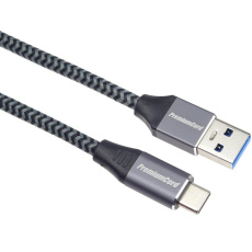 PREMIUMCORD Kabel USB-C na USB 3.0 A (USB 3.1 generation 1, 3A, 5Gbit/s) 3m oplet PREMIUMCORD Kabel USB-C na USB 3.0 A (USB 3.1 generation 1, 3A, 5Gbit/s) 3m oplet