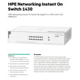 Aruba Instant On 1430 8G Class4 PoE 64W Switch