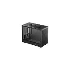 DEEPCOOL Case CH160 PLUS, mATX, Průhledná bočnice, černá
