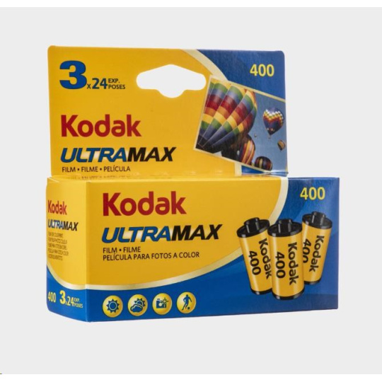Kodak 135 Ultramax Carded 400-24x3 Kodak 135 Ultramax Carded 400-24x3