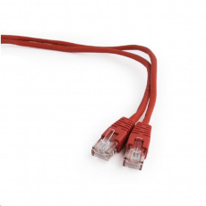 GEMBIRD kabel patchcord Cat5e UTP 3m, červený GEMBIRD kabel patchcord Cat5e UTP 3m, červený