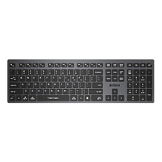 A4tech FBX50C, bezdrátová kancelářská klávesnice, šedá